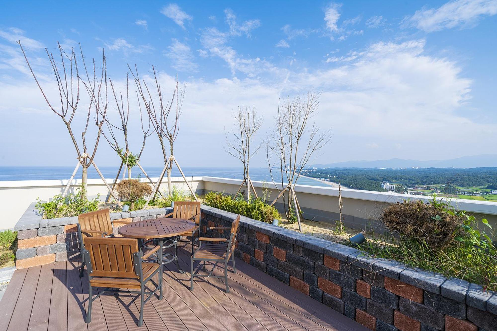 Gangneung Chonpines Ocean Suites Hotel Luaran gambar